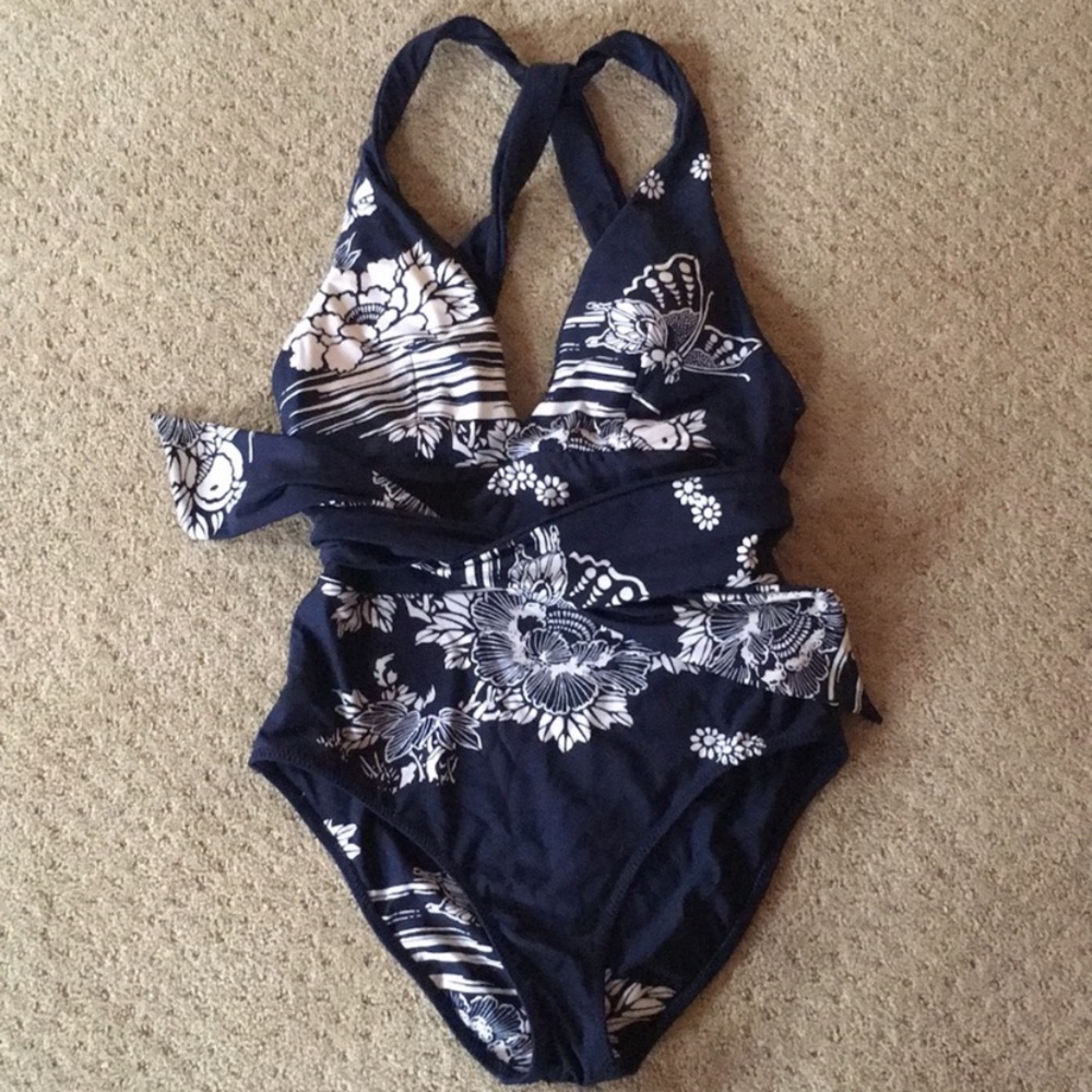 Nanette Lepore one-piece swim suit